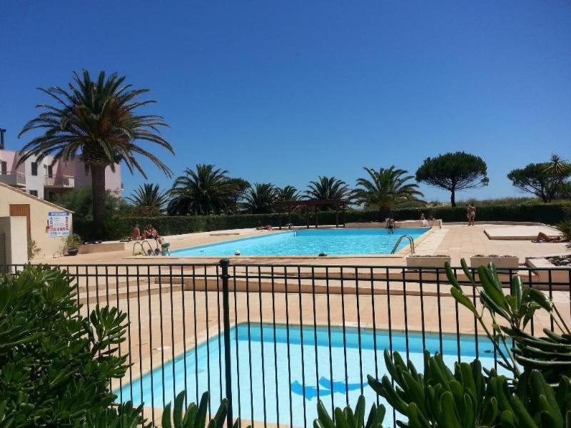 Ferienwohnung Rez De Jardin + Terrasse Piscine Et Acces Direct Plage Saint-Cyprien  Exterior foto